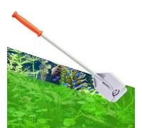 FL!PPER Flipper Platinum Aquarium Algae Scraper | Glass & Acrylic Tank Cleaner with Serrated Blade for Efficient Aquarium Maintenance (12” Nano)