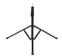 FL2019 .8M Camera Tripod Light Stand with Phone Bracket for Live Streaming Photography Light and Mobile Use Alloy Construction and Stable 5 Section Design for Studio or Outdoor