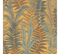 FL61117 - Flourish Tree Leaf Yellow Galerie Wallpaper