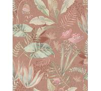 Galerie Flourish Floral Orange Wallpaper FL61122, Orange