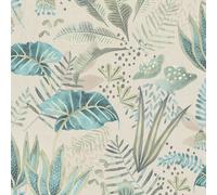 Galerie Flourish Blue Floral Wallpaper Fl61124