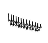 FL7-010-6X6J-H7 50PCS 6X6X7MM Tact Switch Push Button Switch 12V Copper 4PIN DIP Switch For TV/Toys/home use Button IDGTTLDF