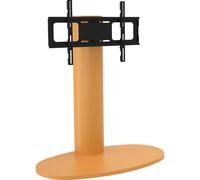 FL930CHEO Affinity Chepstow One Oval Pedestal TV Stand for 32-65" TVs - Oak