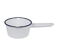 FLACON WHITE ENAMEL MILK PAN 14CM