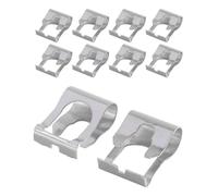 Flaconi 10PCS Car Wiper Arm Linkage Clips,Windshield Wiper Linkage Repair Kit,Windshield Connecting Rod Repair Fixing Clip,Wiper Arm Clip,Suitable for a Variety of Different Cars,Minivans,Trucks,RVs