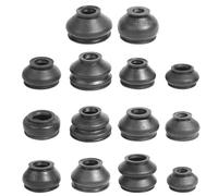 Flaconi 14PCS Car Turn to Rod Arm Ball Joint Head,Ball Joint Boot Replacement,Automotive Tie Rod End Boots,Ball Joint Dust Cover Kit,Car Ball Joint Dust Cover,Suitable for Vans, Buses,Cars,Taxis,etc