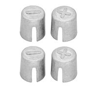 Flaconi 2 Paare Car Battery Post Repair Shims,Battery Terminal Converter Post Adaptors,Battery Terminal Sleeves,Battery Sleeves,Universal Battery Terminal Adapter Kits,Fit for Cars,Boats,RVs,Trucks