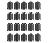 Flaconi 20PCS Tire Caps,Tire Valve Caps,Tire Air Cap,Car Tire Valve Caps,Bike Tire Caps,Tire Air Valve Cap,Plastic Valve Stem Caps with O Rubber Seal,Universal for Cars,SUVs,Bicycle,Trucks,Motorcycles