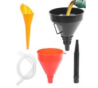 Flaconi Automotive Funnel,Funnels for Automotive Use,Oil Funnel for Oil Change, Flexible Oil Funnel,Oil Funnel,Flexible Funnel,Gas Funnel for Cars,Suitable for Filling Water,Gasoline,Coolant