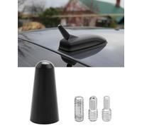 Flaconi Car Antenna, Universal Short Stubby Aerial, AM/FM Radio, Easy Install, Aluminum Alloy, Fits Most Vehicles