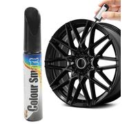Flaconi Car Paint Touch up,Touch-up Paints for Vehicles,Car Scratch Repair Pen,Wheel Paint,Automotive Wheel Scratch Remover,Suitable for Most Cars,Trucks,Sedans,SUVs,Commercial Vehicles (Black)