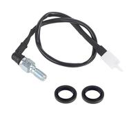 Flaconi Motorcycle Brake Light Switch,Motorcycle Brake Switch,Motorcycle Hydraulic Brake Pressure Light Switch,Brake Pressure Light Switch,Suitable for Motorcycles,Scooters (M10 (10mm) x 1mm)