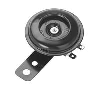 Flaconi Motorcycle Horn, 12V 105DBt, Black Iron, Universal for Motorcycles, Scooters, ATVs