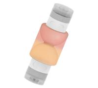Flacons De Voyage - Ensemble PP Bouteilles Réutilisables, Plastique Transparent Sécurisé, Bouchons Étanches Avec Étiquettes | Accessories De Toilette Pour Avion, Vacances, Sport, Salle De Bain, Camp