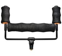 FLADEN 26cm Magnum Pole Roller Support with Soft Grip Handles Rest Support Head with Universal Brass Screw Thread - For Carp and Coarse Fishing [25-6432-098]