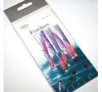 Fladen 5 hook Pink Hokki Tail Rig size 1/0 hooks qty x 1