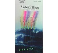 FLADEN 5 x Packs of Hi Viz 'Sabiki' Bait Rigs' to size 4 hook
