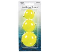 Fladen Assorted Bubble Floats (Pack of 3) - Yellow