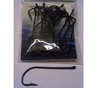 FLADEN BLACK LIMERICK HOOKS 20 PACK SIZE 8 6 4 2 1 1/0 2/0 3/0 4/0 5/0 6/0 7/0 8/0 (5/0)