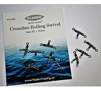 FLADEN Crossline Rolling Swivels: sz 10