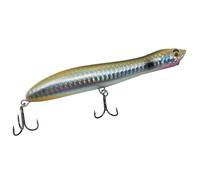 FLADEN Fishing - Captura Predator Surface Lure 12.5cm 20g - 8 Colour Options - Great for Marine Species Bass and other Predatory Species Mackerel Cod & Pike (Shiny Sandeel) [18-1112507]
