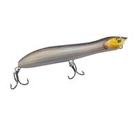 FLADEN Fishing - Captura Predator Surface Lure 12.5cm 20g - 8 Colour Options - Great for Marine Species Bass and other Predatory Species Mackerel Cod & Pike (Black Silver Ghost) [18-1112504]