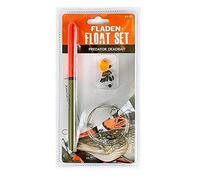 FLADEN Fishing Complete DEAD BAIT FLOAT for PIKE and Accessory Kit Set - Float, 30lb Wire Trace, 50cm Handmade Rig, Size 4 Trebles, Swivel, Stopper and 4mm Rubber Beads- Ideal for Predators [21-125]