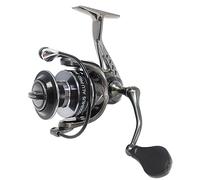 FLADEN Fishing - MAXXIMUS ALU PRO 530 Reel Front Drag 5 plus 1 BB Quality Aluminium Fixed Spool Spare Spool - For Freshwater & Light Sea (FD 530-10lbs / 185yds) [11-8330]
