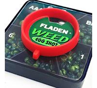 FLADEN Fishing Non Toxic Weed Egg Shot Fishing Dispenser for Fine Tuning Carp Rigs - 5 Division - AAA, BB, 1, 4 & 6 [35-5DIVW]