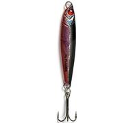 FLADEN Fishing - SHINER Speed Jig Bass Predator Power Cast Spinning Lure Three Weights 30g 40g 50g - 4 Colour Options - Designed for Bass Mackerel Cod & Pike (Black/Silver/Red, 40g) [16-271-2]