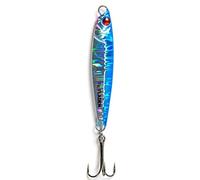 FLADEN Fishing - SHINER Speed Jig Bass Predator Power Cast Spinning Lure Three Weights 30g 40g 50g - 4 Colour Options - Designed for Bass Mackerel Cod & Pike (Blue, 50g) [16-272-4]