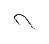 FLADEN GOTCHA - 150 Assorted Hooks To Nylon Micro-barbed - Bulk Pack - Coarse Match Fishing Maggot (Snelled) Ready Tied Spade 30cm Hook Length In Sizes 10, 12, 14, 16 & 18 [85-040B]