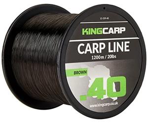 FLADEN Maxximus 15lb Carp Monofilament - Dark Brown, 1200 m