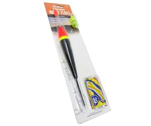 FLADEN Night Float Set - 15g or 20g | Battery Float Light + 3 Glow Sticks | Sea & Coarse Fishing (20g Float Set) [21-05]
