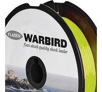 FLADEN WARBIRD 50m Spools of FLEXI-SHOCK Quality Shock Leader (YELLOW or ORANGE) Fishing Line - Available in 50lb and 60lb (Yellow, 50m of 60lb to 0.70mm)[13-5060-Y]