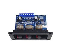 Fladhheg 2.1 Channel Digital Power Amplifier Board 2X25W+50W Bluetooth 5.0 Subwoofer Class D Audio Amplifier Board DC 12-20V
