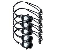 Fladhheg Motion Sensor Switch Mini PIR Infrared IR Sensor Detector Switch Module DC 6V 12V 24V 5A PIR for LED Strip Light (Black)