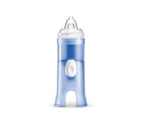 Flaem, Rhino Clear, Nasal Shower for High Respiratory Trains, Non-Toxic Materials, 3 Adapters Children and Adults, Ergonomic Shower Body Combinable with Pneumatic Compressors, Phthalates and BPA Free