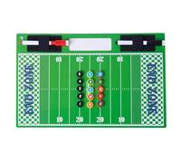 Flag Clipboard for Coaches, Dry Erase Football Coaching Board, with Marker and Magnetic Chess Pieces, Durable Material, for Daily Training and Teaching