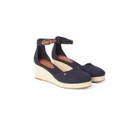 Tommy Hilfiger Sandals FLAG CLOSED TOE MID WEDGE ESPAD in Blue 4