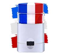 Flag Face Paint Stick, Safe Glare Blendable 3 Color Eye Face Paint Sticks for Soccer, , Softball, Baseball, , Sport Theme Makeup for Adults, Kids, Sport Event, Festival Pride Celebration