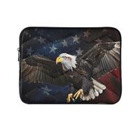 Flag Falcon Laptop Sleeve Bag for 13-13.3Inch, Waterproof Shockproof Laptop Quilting Case, Slim Lightweight Design for Work-M