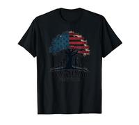 Flag Flying Family Values T-Shirt, Men, Black, 6XL