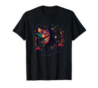 Flag Flying Fashion Fan T-Shirt, Men, Black, 6XL