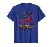Flag Flying Feast T-Shirt, Men, Royal Blue, S