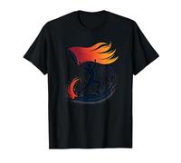 Flag Flying First Place T-Shirt, Men, Black, 6XL
