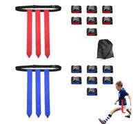Flag Football Belts 14-Player Adjustable Training Equipment