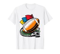 Flag Football Coach Hero Saturday Morning Fields T-Shirt