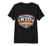 Flag Football Kid Like A Regular Kid Only Cooler Funny Boys Premium T-Shirt