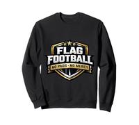 Flag Football No Pads No Mercy Slogan Player Lover Saying Sweatshirt